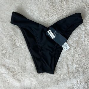 Abercrombie High Leg Cheeky Swim Bottoms